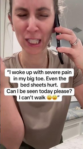 What is the diagnosis? Red, painful, swollen big toe joint! #gout #goutrelief #podiatry #uricacid