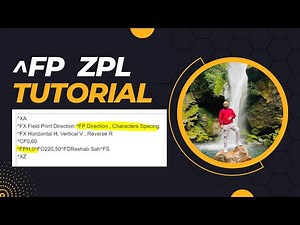 ZPL Tutorial | Field Parameter | Zebra Programming Language