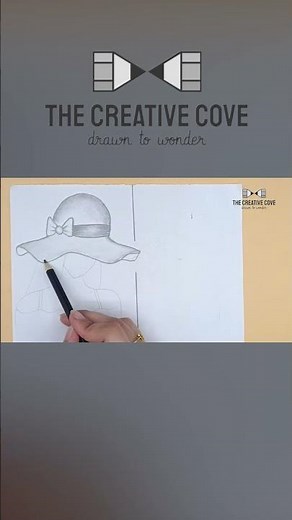 How to draw a Girl wearing big Hat || Pencil sketch for beginners || Easy drawing || Girl drawing