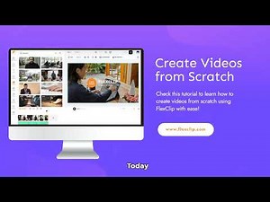 How to Create A Video from Scratch with FlexClip