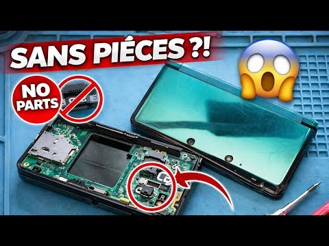 Challenge: Repair a Nintendo 3DS with zero spare parts! 🔧