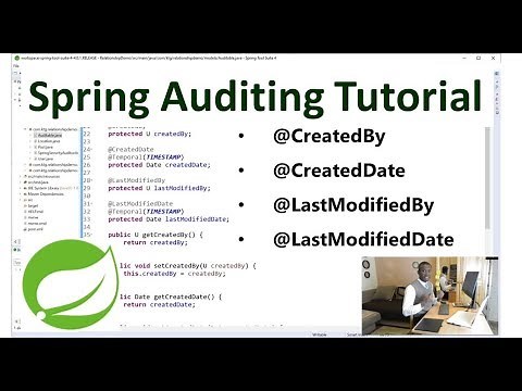 JPA Auditing Tutorial in Spring Boot - Step by Step