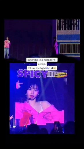 Karina's Moment with Ningning in Aespa