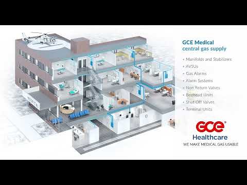 GCE Healthcare - Central Gas Supply System animation