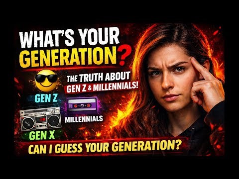 LIVE: What's Your Generation? Ths TRUTH About Gen Z, Millennials! ‪@decodemindYT1‬