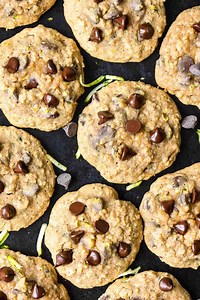 Zucchini Oatmeal Cookies - GF & Vegan
