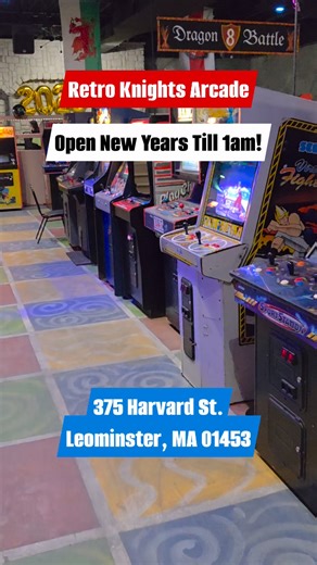 375 Harvard St. Leominster, MA 01453 #arcadegames #retrogaming #leominsterfun #retroknightsarcade #UnlimitedPlay #noquartersneeded #arcade #leominster #leominstermassachusetts #leominsterma | Retro Knights Arcade | Facebook