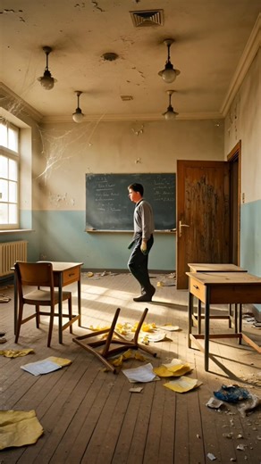 Abandoned Classroom Restoration 🏫✨ | Satisfying Transformation #restoration #beforeafter #classroom