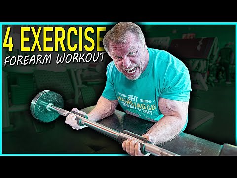 Epic "4" Exercise Forearm Workout (Improve Grip Strength)