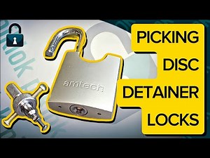 How to Pick Disc Detainer Locks (Explained) #lockpicking ##locksport