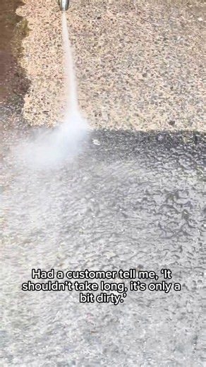 Driveway Pressure Washing Before and After — Satisfying Jetwash Results