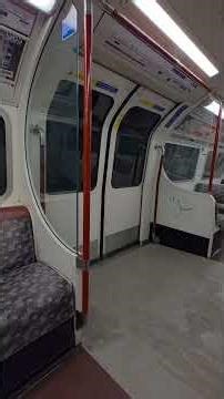 Empty Bakerloo Line 1972 Stock Train