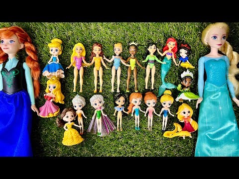 ASMR | Frozen ELSA Doll | Satisfying with Unboxing Disney MATTEL Doll play set