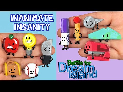 INANIMATE INSANITY & BATTLE FOR DREAM ISLAND PART 4! Polymer Clay Tutorial