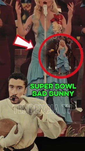 Bad Bunny, presentación Super Bowl con Lady Gaga #tendencias #videoviral #musica