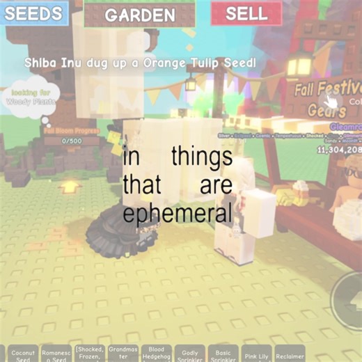 I somehow see what things are beautiful in things that are ephemeral.. #CapCut#robloxgames#robloxfyp#growagardenroblox#naomimoonstone