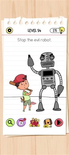 Brain Test Level 54 | Mind Blowing Puzzle Solution | GamerzPrincess