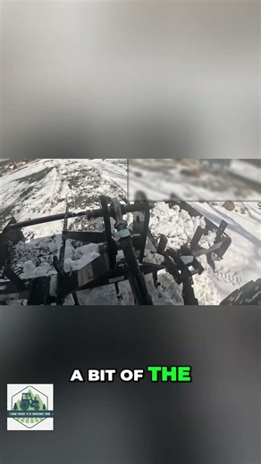 Box Blade vs. Land Plane: Clearing Snow & Stone #shorts