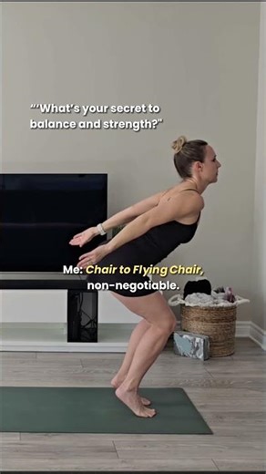 Chair to Flying Chair Pose | Yoga for Balance & Strength