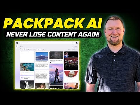 🔥 AI Bookmark Manager That Actually Works? PackPack Review & Demo