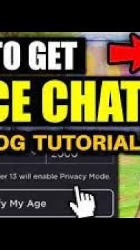 ENABLE VOICE CHAT SA ROBLOX (TAGALOG TUTORIAL)