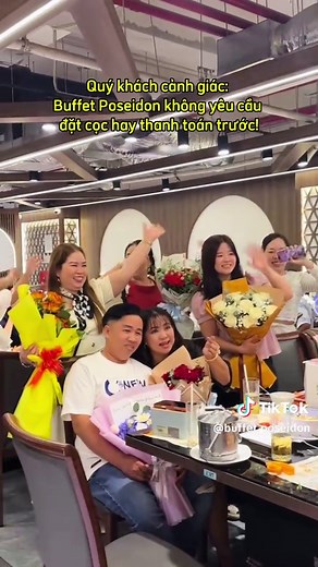 Trải Nghiệm Buffet Hải Sản Poseidon Dịp 8/3