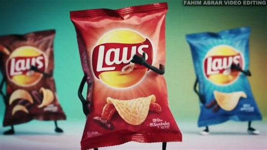 Lay’s Chips New Commercial 2025 | Creative Motion Graphics Ad | Fahim Abrar