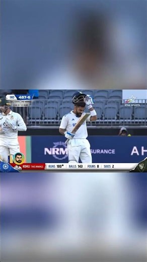 Virat Kohli Century 🔥❤️ #viral #viratkohli #kingkohli #cricket #dhoni #century #rohitsharma #shorts