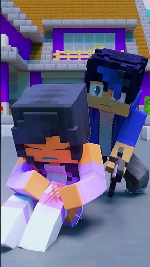 Aphmau IS HURT!! #animated #short #minecraft