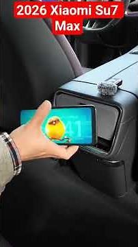 2026 Xiaomi SU7 MAX - Better than Tesla model 3 or Porche Taycan #xiaomi