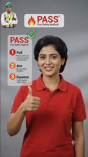Fire PASS method. PASS. Fire extinguisher PASS. How to use fire extinguisher. Fire extinguisher.