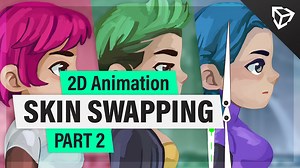 Unity 2D Animation, Part 2 – Skin Swapping | Unity Tutorial