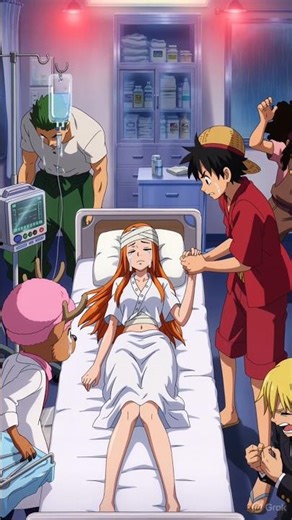 😢 Nami Hospital Scene 💔 Luffy & Crew Crying | One Piece