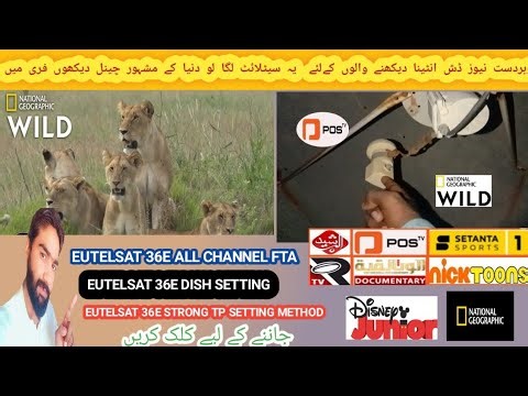 Eutelsat 36e and Paksat38e All Channel FTA, eutelsat 36 Satellite Best Channels| strong tp method