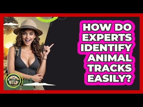How Do Experts Identify Animal Tracks Easily?