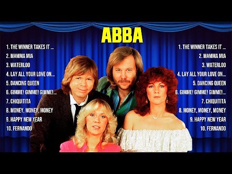 ABBA Top Hits Popular Songs Top 10 Song Collection