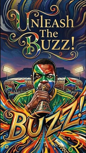 The Loudest World Cup: South Africa's Vuvuzela Legacy 🇿🇦🎺
