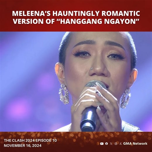 #TheClash2024 #Highlights | Nov. 16, 2024: Such soul and color! ❤️ Meleena Santos bares her emotions with her performance of 'Hanggang Ngayon' by VST & Company. 🌟 #TheClashTop6 | For more exclusives and performances, visit youtube.com/@TheClashGMA. | GMA Network