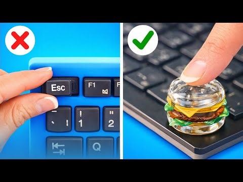 INCREDIBLE SCHOOL HACKS! 😱🎒 Cool Fidget DIYs You Need To Try by 123 GO! GOLD
