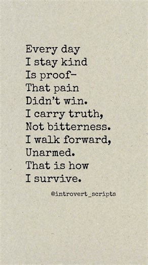 Every Day I Stay Kind | By ‪@introvert_scripts‬