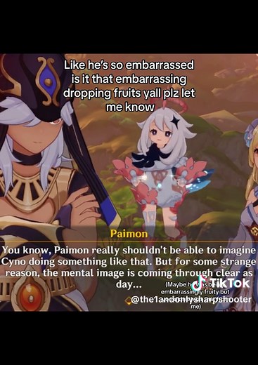 Cyno and Tighnari's Serendipitous Meeting on the Vine Ladder | Genshin Impact