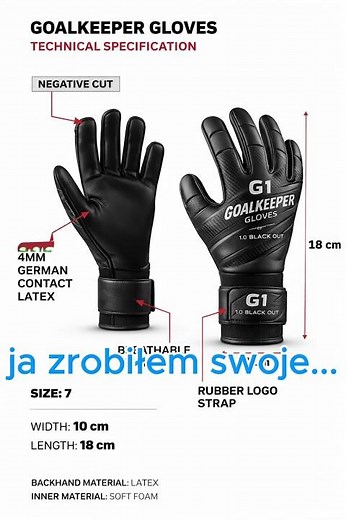 Tworzę własne rękawice bramkarskie 🧤Lepsze niż top marki? 👀