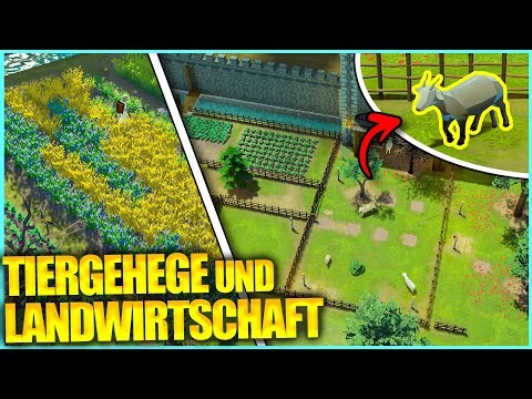 TIERGEHEGE und LANDWIRTSCHAFT für die BURG | GOING MEDIEVAL (2024)