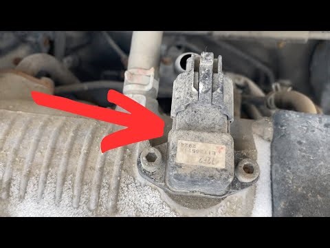 Manifold Absolute Pressure (MAP) Sensor Suzuki Aerio 2.0L 2001-2007 Location and Replacement