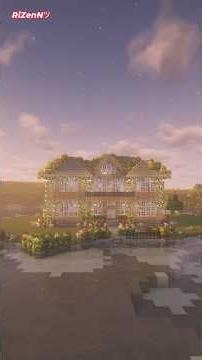 Aesthetic Granite Family House #cottagecore #easybuild #minecraft #aesthetic #shortsfeed