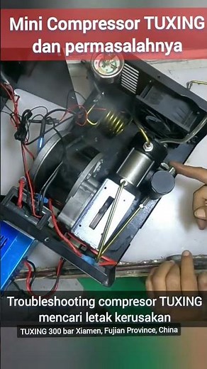 TUXING MINI COMPRESOR 4500 PSI