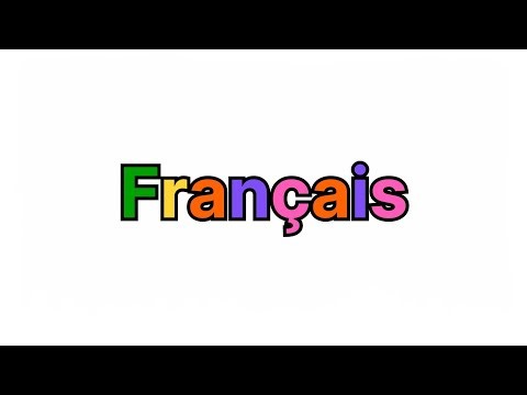 French Alphabet Song / Chanson le l'alphabet Français