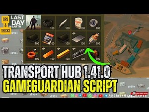 Unlimited Transport Hub Loot Script | Full Trick Revealed #lastdayonearthmod #ldoemodmenu