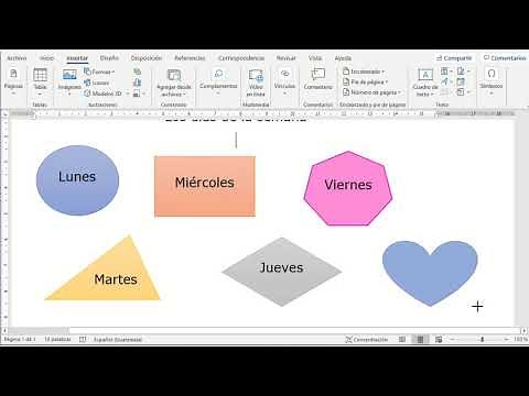 Como insertar formas en Word para niños 2