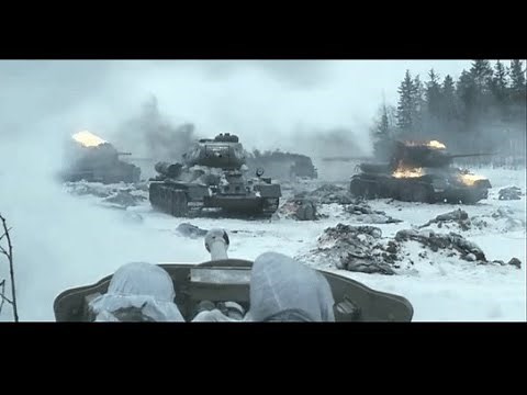WW2 - German Wehrmacht defend & fight under harsh condition
